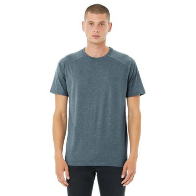 Bella + Canvas Men's Heather CVC Raglan T-Shirt