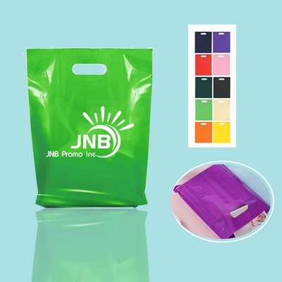 Die Cut Handle Plastic Bags