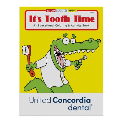 It's Tooth Time Coloring Book