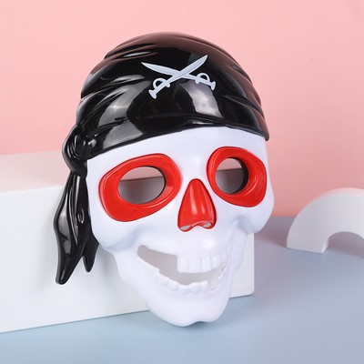 Halloween LED Light-Up Pirate Mask for Kids