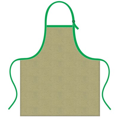 Deluxe Apron 28"x32" -Adjustable neck-Square corner -100% Natural Cotton Canvas