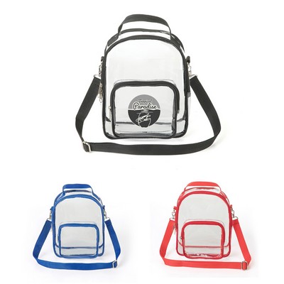 ClearPass Clear Crossbody Bag with Top Handle