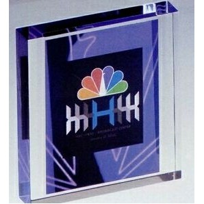 Clearcast Lucite Square Embedment (4"x4")