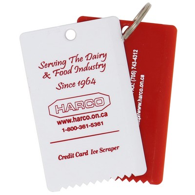 Ice Scraper with Key Ring