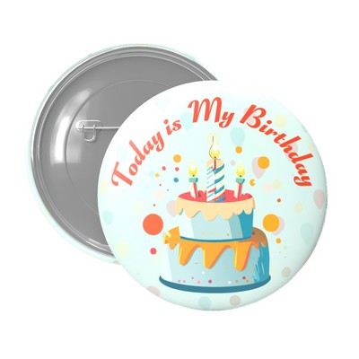 2.5" Round Button