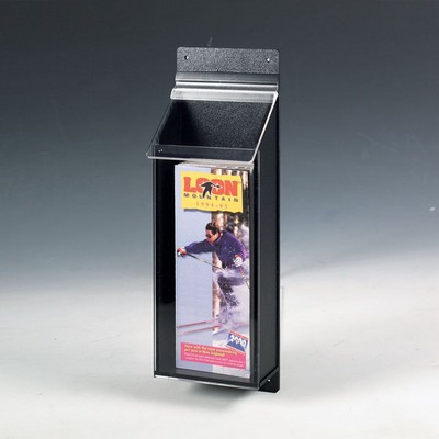 1-Pocket Exterior Acrylic & Plastic Literature Holder & Deposit Holder