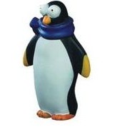 Penguin w/Scarf Animal Series Stress Reliever