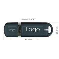 Oval USB Drive w/Lid