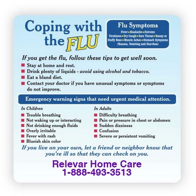 Health & Safety Coping w/ The Flu Magnet