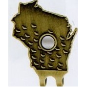 Wisconsin Stock Hat Clip