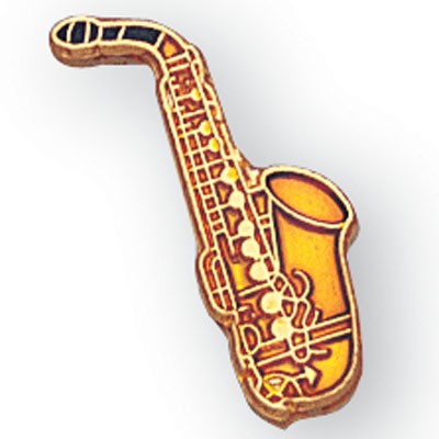 Saxophone Musical Instrument Pins