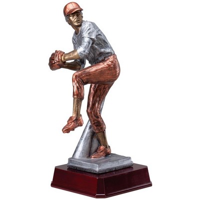 Baseball Pitcher - Male 15-1/2" Tall