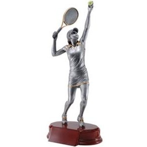 Tennis, Female - Resin Figures - 8"