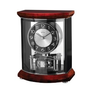 Bulova Gentry High Gloss Piano Finish Clock