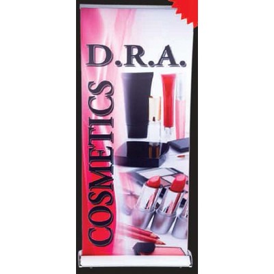 Deluxe Retractable Banner Stand w/2 Banners