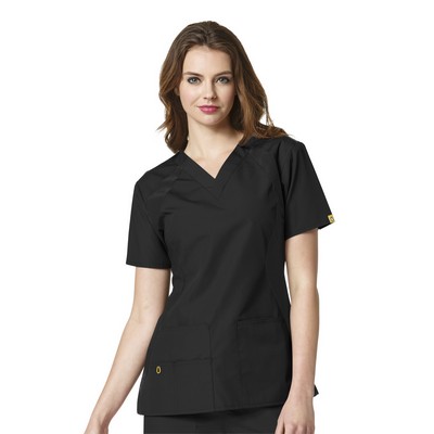 WonderWink® Origins Lima V-Neck Scrub Top