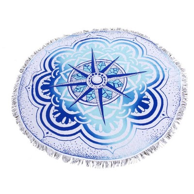 60" Round Beach Towel