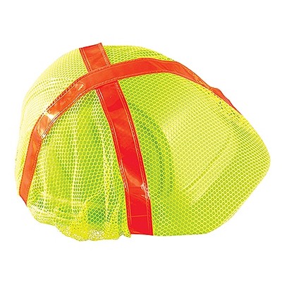 High Visibility Hard Hat Cover w/Full Brim