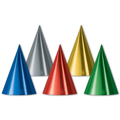 Foil Cone Hats