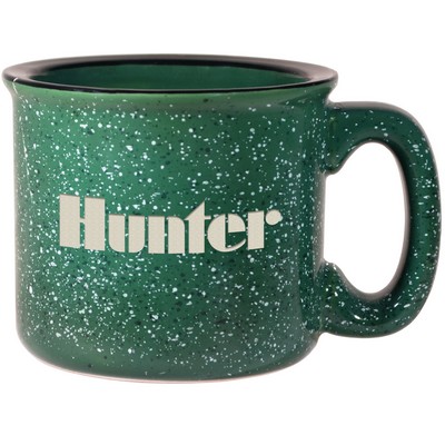 Campfire Mug - Dark Green (15 Oz.)