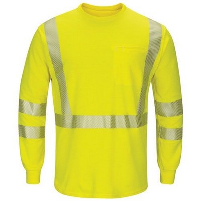 Bulwark® Hi-Visibility Lightweight Long Sleeve T-Shirt