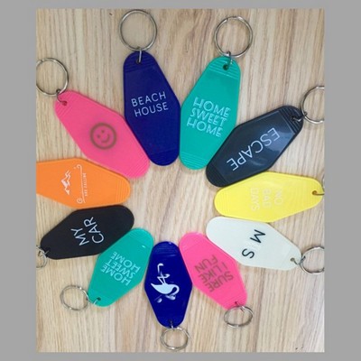 Motel Key Tag / Hotel Keychain