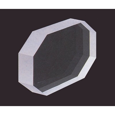 Octagon Paper Weight (Frost Edges)