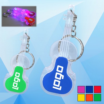 Violin Shaped Flashlight w/ Key Chain