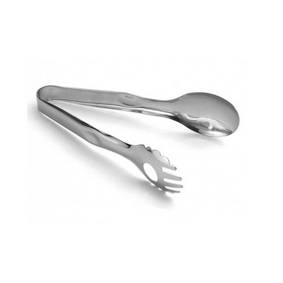 8.75" Stainless Steel Serving Tongs