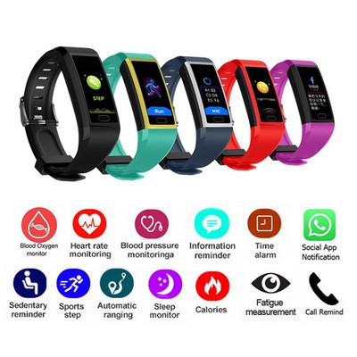 118 Plus Smart Bracelet w/Pedometer