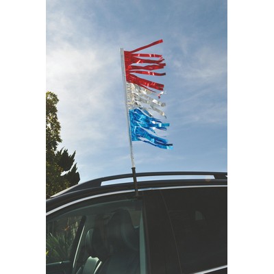 3' Metallic Flag Clip On Kit