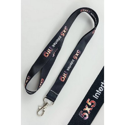 3/4" Full Color Lanyard