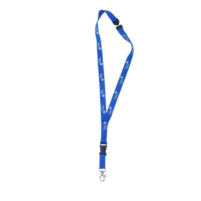 Customized Lanyard With Bull Dog Clip & Breakaway