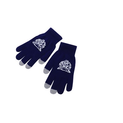 Touch Screen Acrylic Fabric Knitted Glove