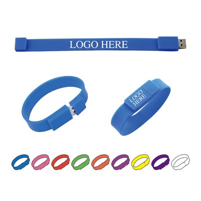 Silicone USB Driver Wristband