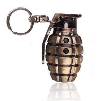 Hand Grenade Laser LED Keychain