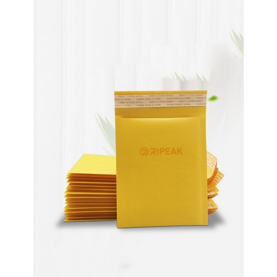 5.5 x 6.3 Inch Kraft Bubble Mailer Self Seal Padded Envelopes for Shipping/ Packaging/ Mailing