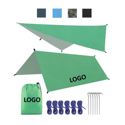 Waterproof Sunshade Camping Fly Tent Tarp