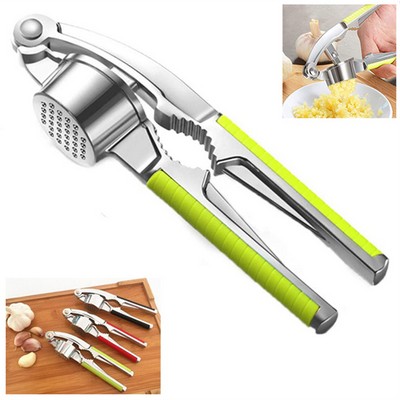 2-in-1 Garlic Press/Crusher & Opener