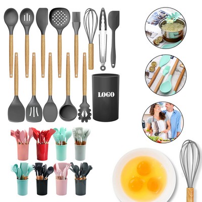 12pcs Silicone Cooking Utensils Set