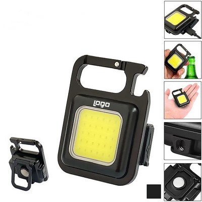 Adjustable COB Flashlight w/Opener