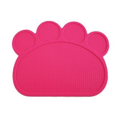 Pet Dog Rubber Feeding Silicone Mat