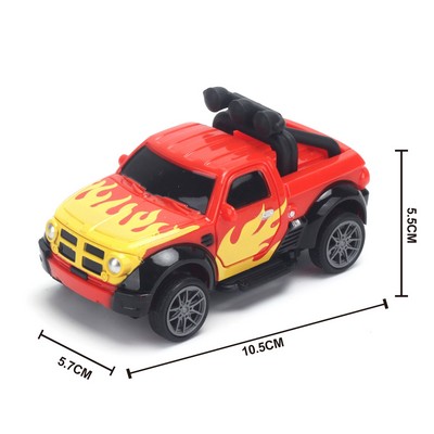 1:43 Friction Off-Road Pickup Vehicle