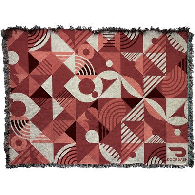 Custom Woven Blanket (Graphic Design 1)