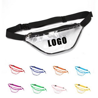 PVC Clear Waterproof Fanny Pack