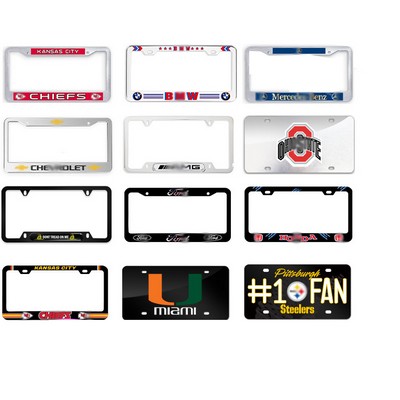 Hi-Impact 3-D Corner View License Plate Frame