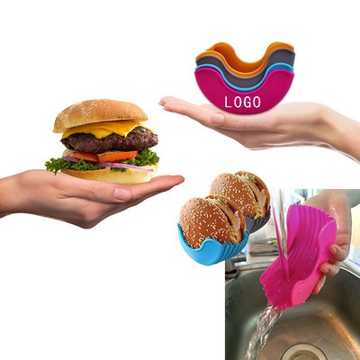 Silicone Adjustable Hamburger Buns Burger Holder