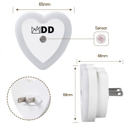 Heart Shape Light - Sensitive Light