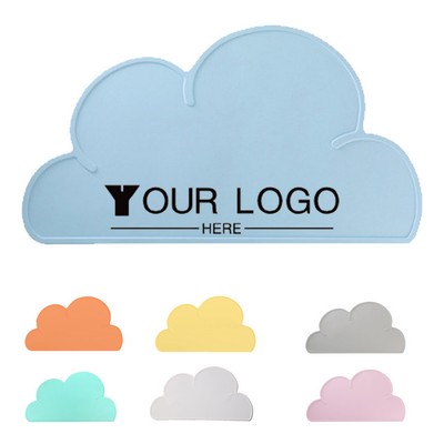 Pet Silicone Heat Resistant Cloud Shaped Placemat