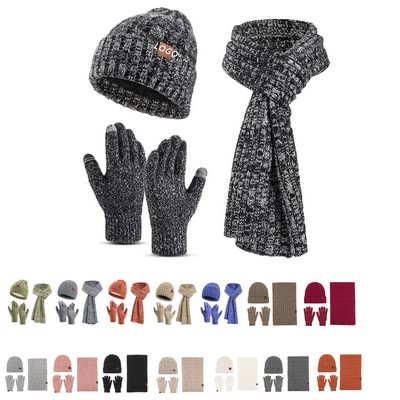 Hat Scarf Gloves Set